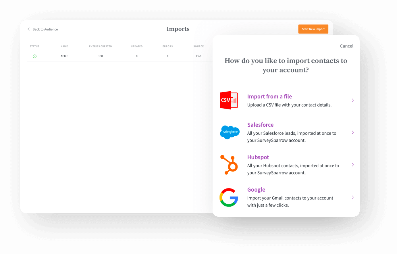 Restrict access to your surveys from certain IP addresses using IP Whitelisting.