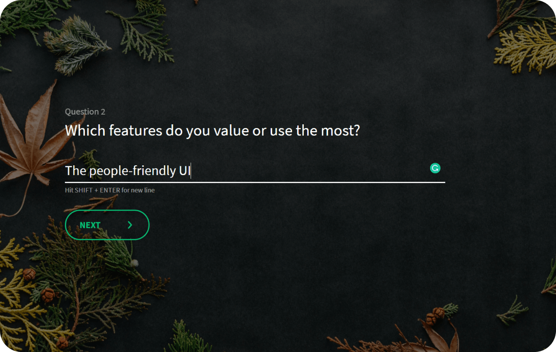 Get 40% increases survey completion rates using best online survey software’s conversational surveys.