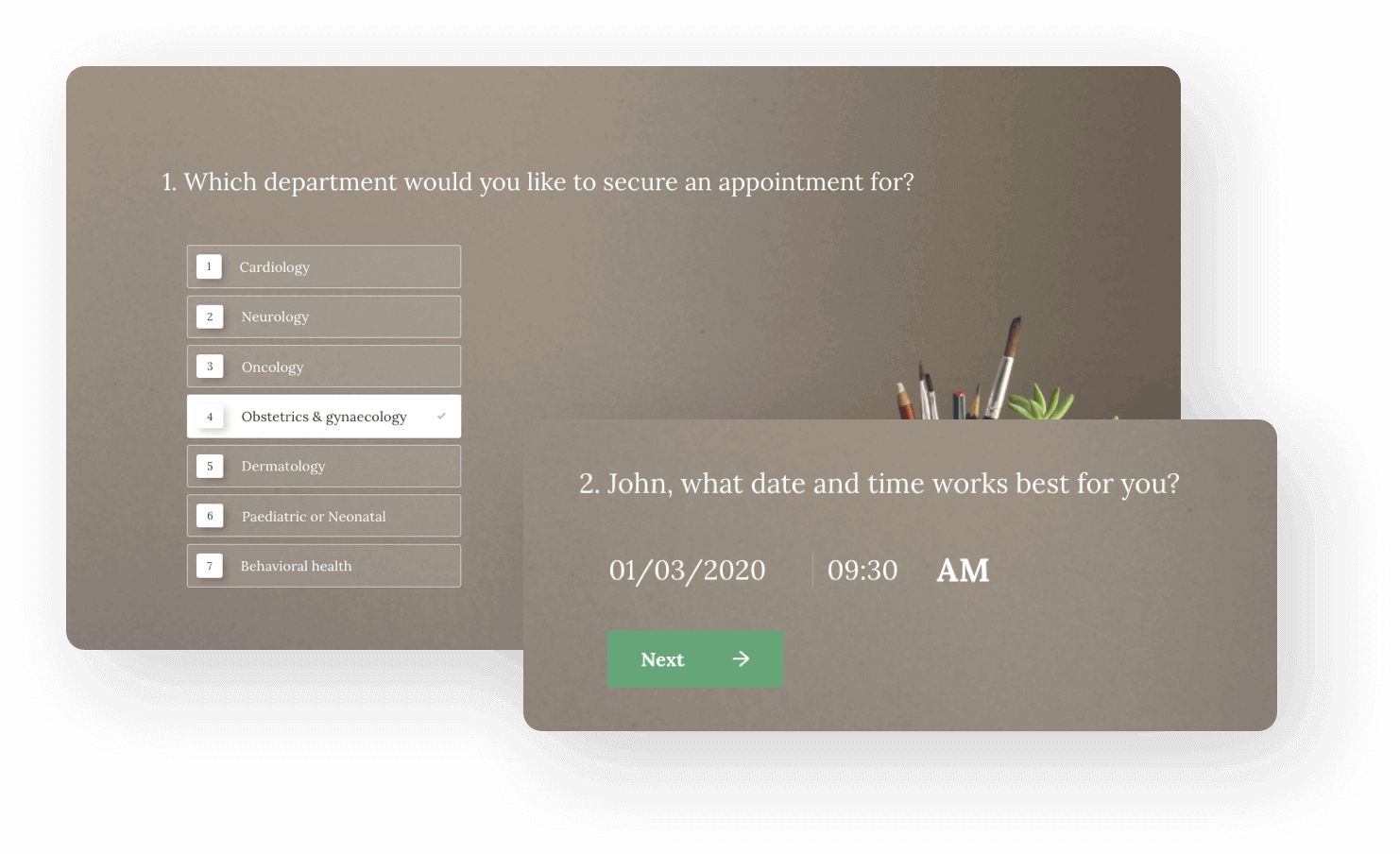 Use diverse question types in your surveys.