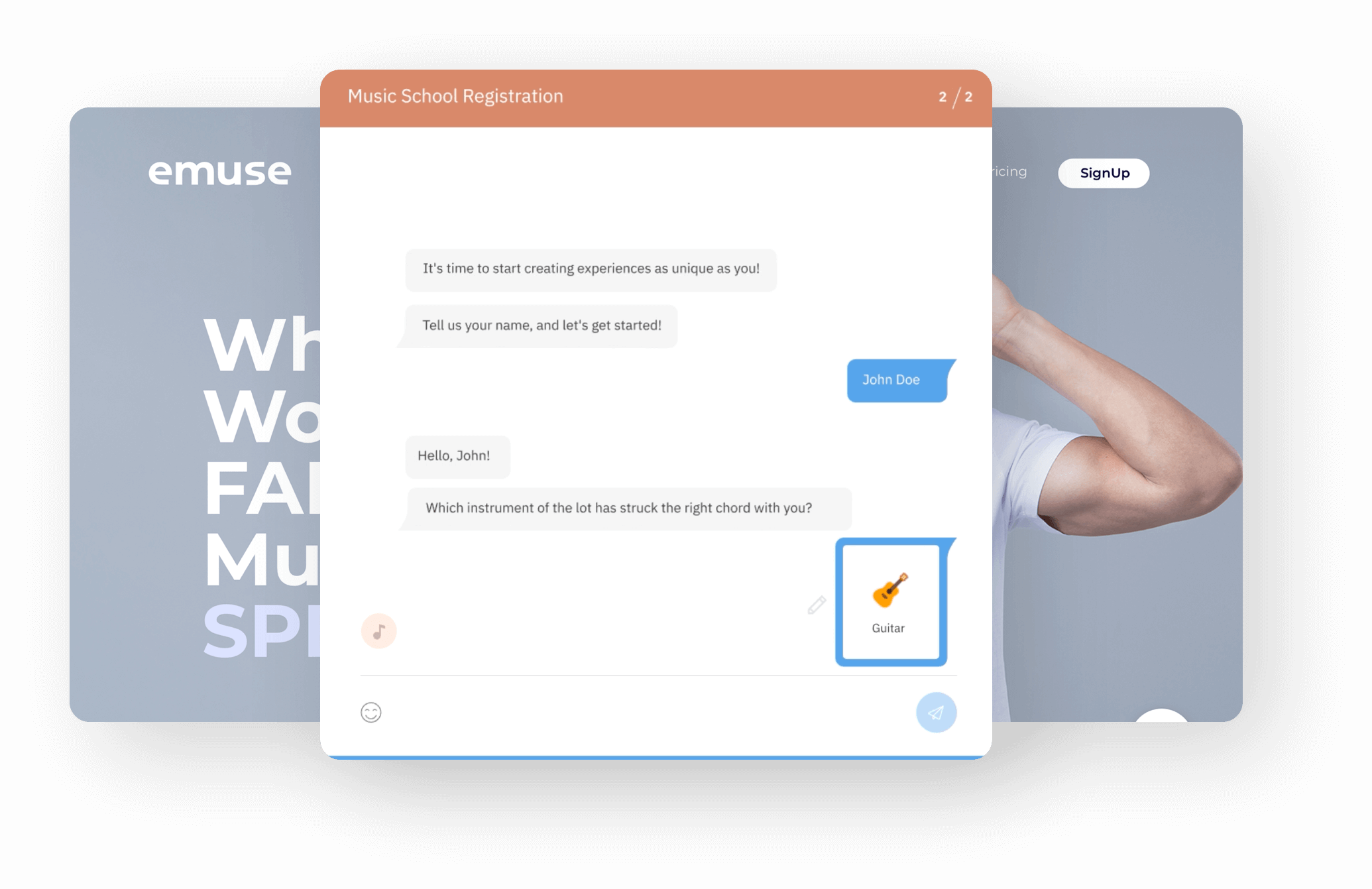 Position your embedded surveys wherever you want on a webpage.